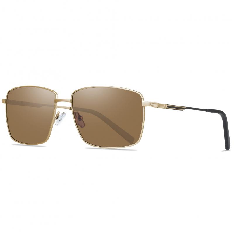 [Grnuosch] サングラス メンズ 偏光 ライトカラーサングラス uvカット 運転 釣り用 ランニング 登山 サングラス sunglasses for men M337