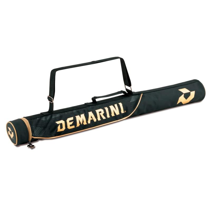 ディマリニ(DeMARINI) 野球 ソフトボール用 バットケース ゴールド ジュニア用/大人用 (ゴールド(大人用), 野球バット1本入れ/ソフトボー