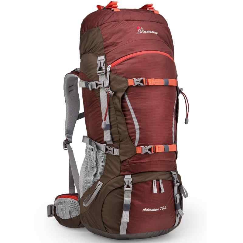 [MOUNTAINTOP] [マウンテントップ] 70L 登山バッグ 大容量 登山 リュック ザック 防水 ハイキング バックパック キャンプ 防災 旅行用 リ