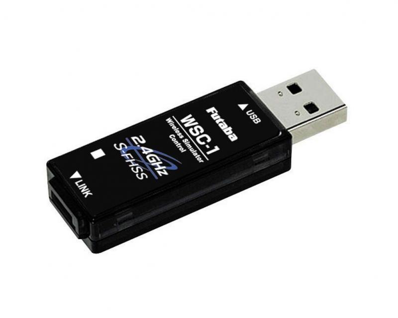 FUTABA WSC-1 USBワイヤレスシミュレータコントロール（S-FHSS） for PC 034398