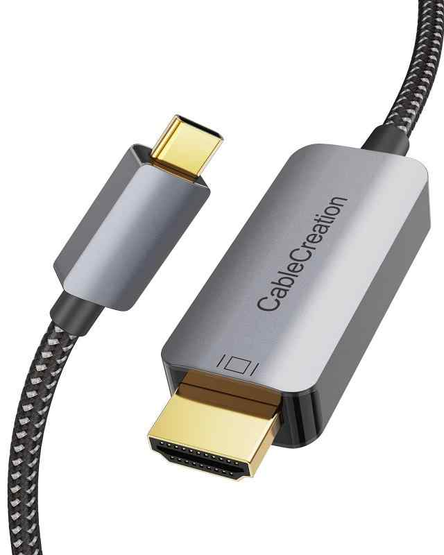USB-C to HDMI 4K (1.8M, 4K@30Hz, アルミニウム合金)