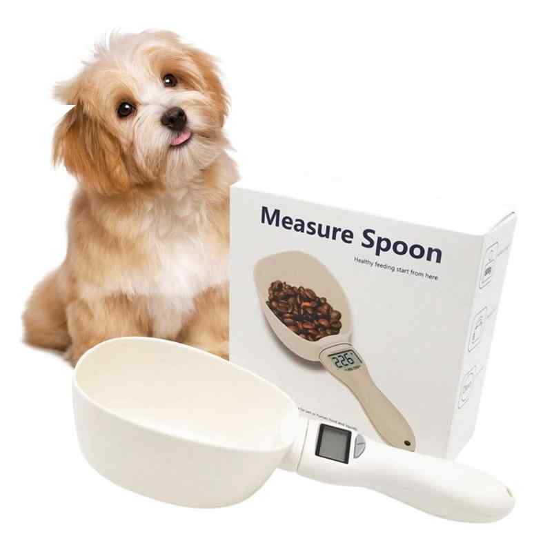 aninako 計量スプーン ペット 給餌スプーン ダイエット 計量カップ 犬・猫用 フードスケール デジタル計量スプーン LCDモニター測定 取り