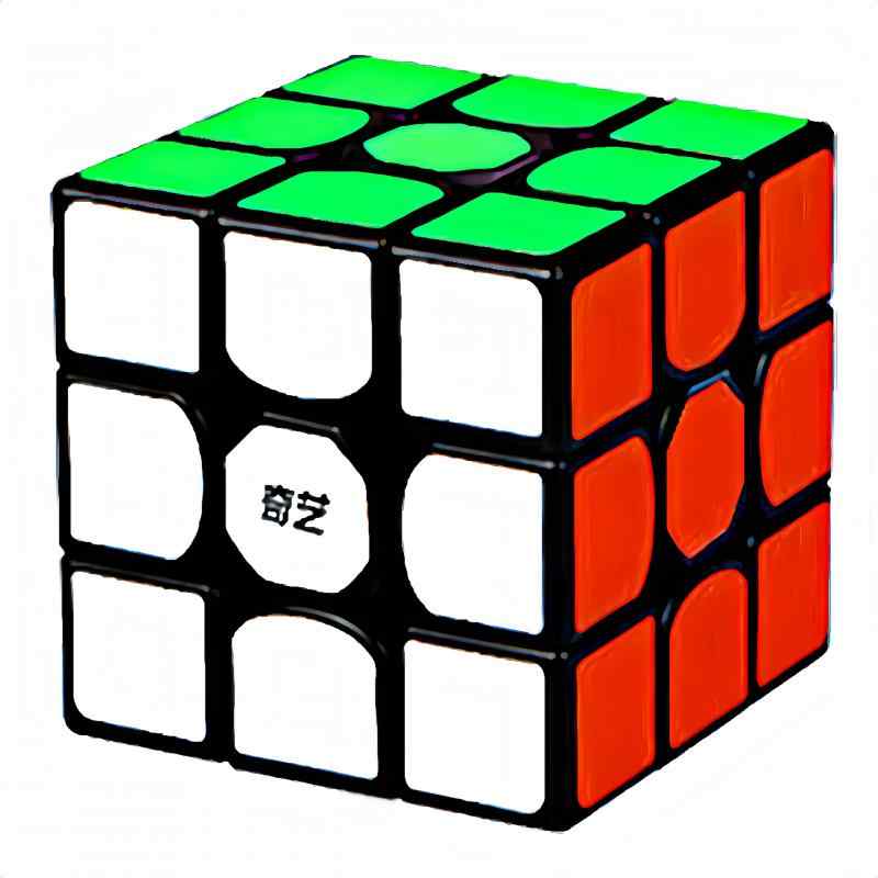 マジックキューブ 3x3x3 魔方 Magic Cube 立体パズル こども 脳トレ 室内遊び 室内ゲーム 回転スムーズ 知育玩具 (3x3 入門版)