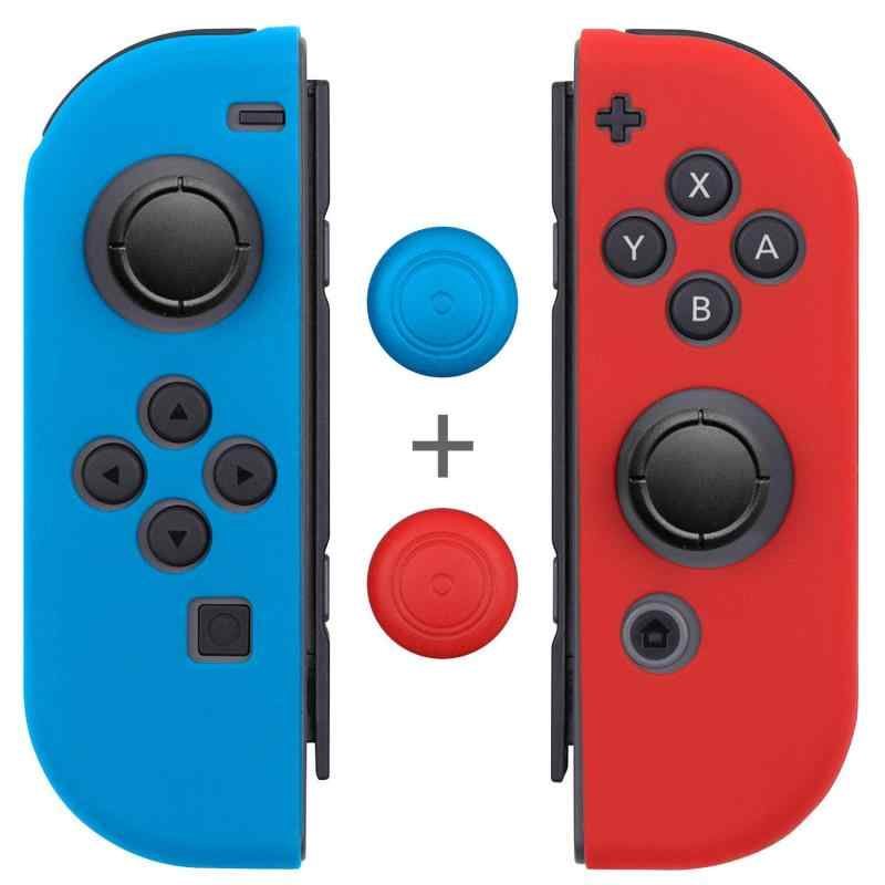 Fosmon Nintendo Switch Joy-Con シリコン プロテクタケース 任天堂スイッチ ソフトケース (L) / (R)【高品質 超薄 超耐磨 着脱簡