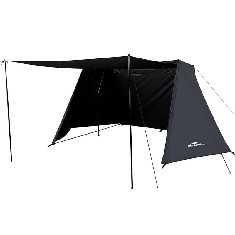SoomloomY字型テント Capture tent 4.0/1.0家庭/カップル/ソロキャンプ4･1人用 軽量 快適さ アウトドアキャンピング 210Tポリエステル防