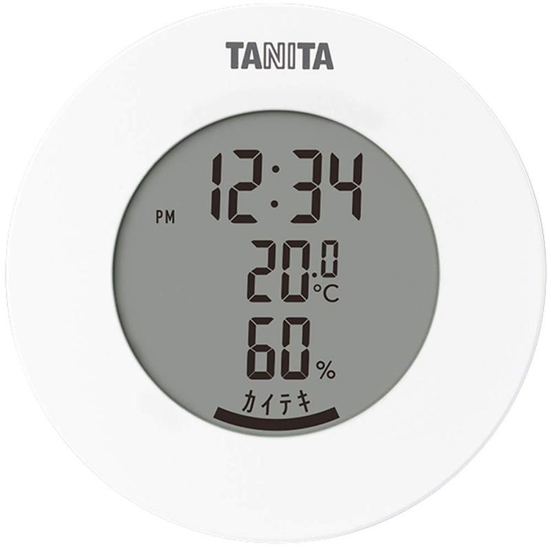タニタ 温湿度計 デジタル T-585 (ホワイト)