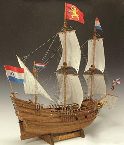 ウッディジョー 1/40 ハーフムーン 木製帆船模型 組立キット