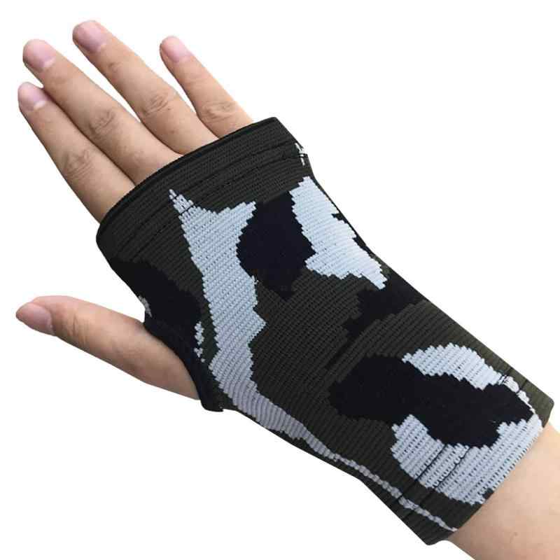 WHITE FANG(ホワイトファング) グローブ 手袋 指なし 迷彩 アームウォーマー 保護 トレーニング サポーター メンズ NT064 (ブラック)