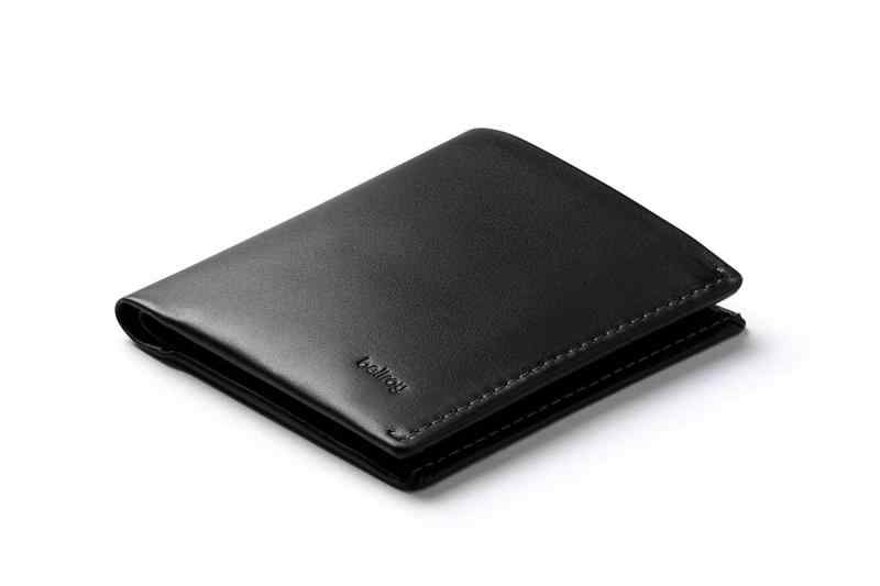 [Bellroy] ベルロイ Note Sleeve、スリムレザーウォレット、RFID版あり（11枚までのカードと現金） (- Black - RFID)