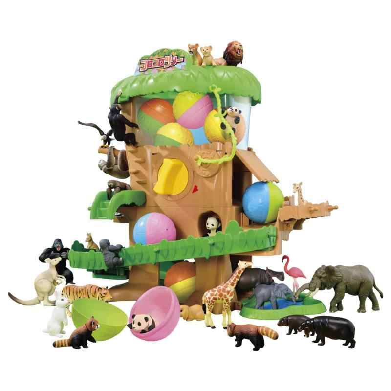 タカラトミー 『 アニア どうぶつあつまれ ガチャっとコロコロツリー 』 動物 恐竜 リアル 動く フィギュア おもちゃ 3歳以上 玩具安全基