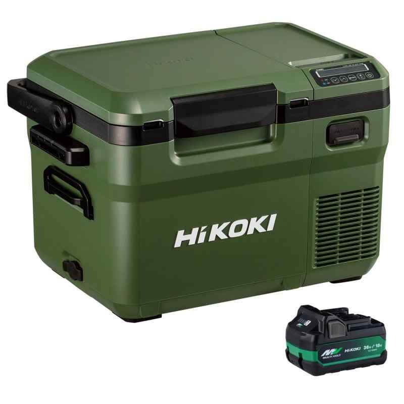 HiKOKI(ハイコーキ) 14.4/18V コードレス 冷温庫 UL18DD 10.5L コンパクト 3電源対応 コンプレッサ式 -18℃~60℃ 17段階温度設定 USB-A U