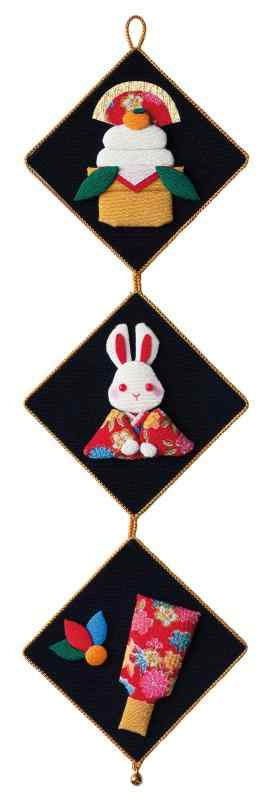 タカギ繊維 Panami 干支手芸 タペストリーキット ウサギのタペストリー LH-182