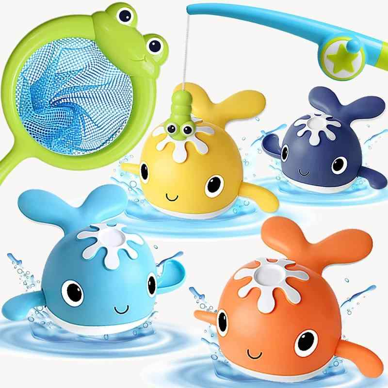 KaeKid 水遊び おもちゃ 魚釣り ゲーム お風呂 おもちゃ (Style 1)