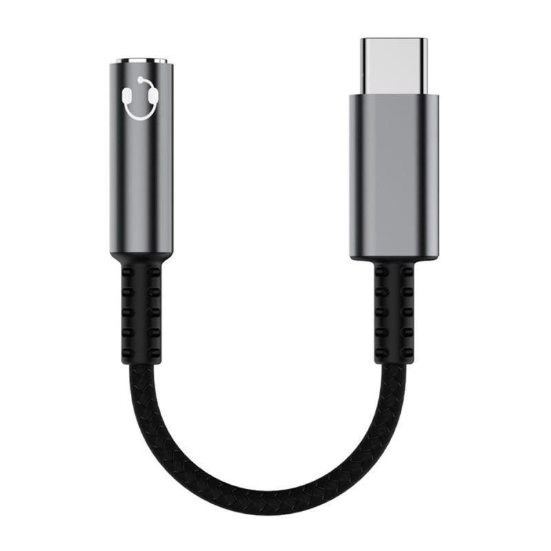 USB C to 3.5mm イヤホンジャック 変換アダプタ オーディオアダプタ ヘッドフォン変換 タイプC イヤホン変換ケーブル USB C to Aux オー
