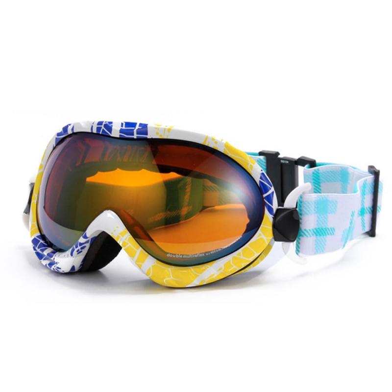 [Karsaer] スノーボード スキー ゴーグル レディース 眼鏡対応 防風/防雪/曇り止め 紫外線防止 メガネ対応 ゴーグルケース スノーゴーグ