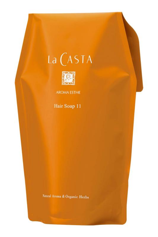 La CASTA(ラ・カスタ) ラ・カスタ アロマエステ ヘアソープ 11 ［リフィル］ シャンプー うねり・くせ毛をまとまりのあるツヤ髪へ 詰替え