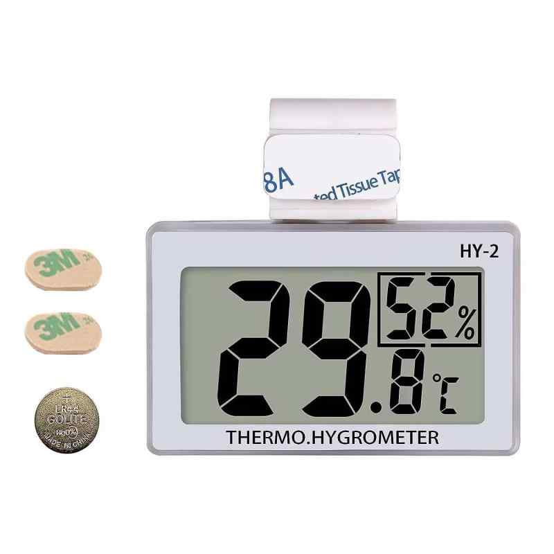 サムコス 温湿度計 爬虫類 温湿度管理 温度計 湿度計 室温計 デジタル 両生類 人間用もオーケー HD液晶 ベルクロ フック付き 爬虫類タン