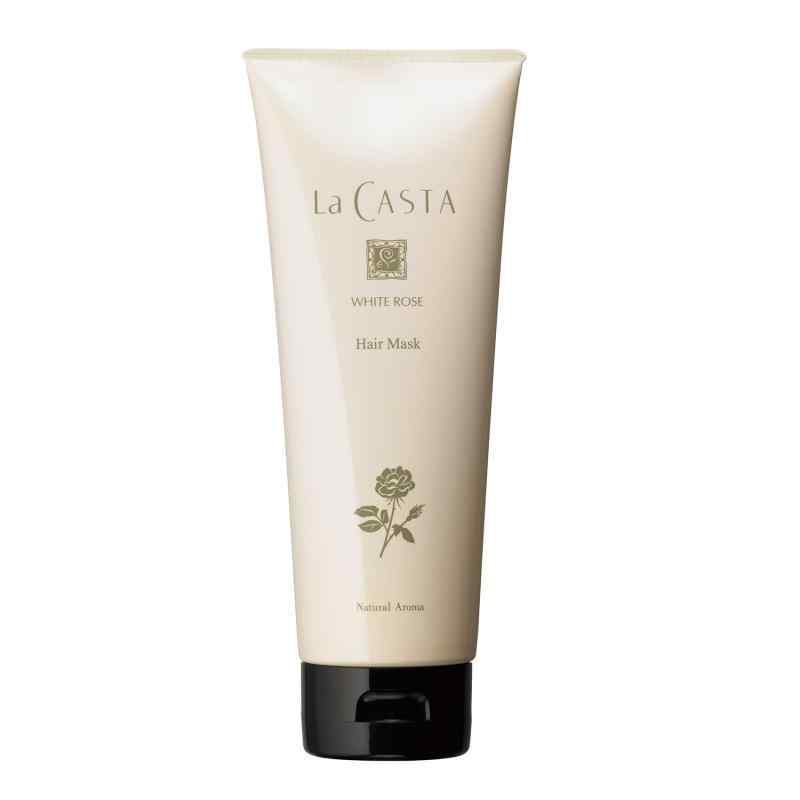 La CASTA (ラ・カスタ) ホワイトローズ ヘアマスク (ヘアトリートメント) 【 みずみずしい ローズの香り 】 乾燥に負けない毛先までうる