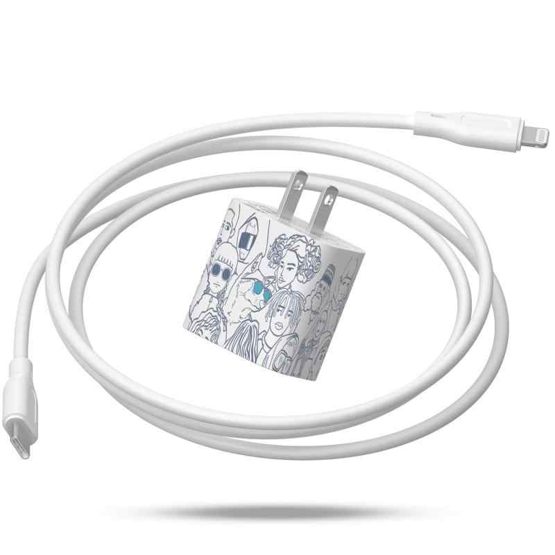 LEMI 急速充電器 タイプC USB PD対応 30W 2ポート(USB-C/USB-A) 小型軽量 [PD3.0対応/ガン] 【iPhone/iPad/Macbook Air/Surface/その他 P