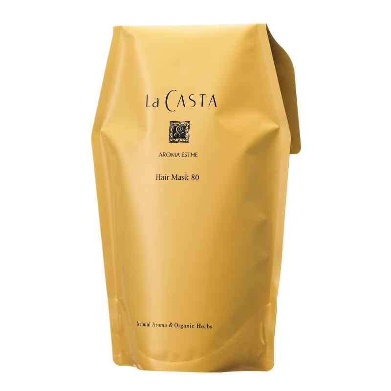La CASTA (ラ・カスタ) アロマエステ ヘアマスク 80 ( ヘアトリートメント )【 気になる頭皮ケアに 】 植物の力で、頭皮すっきりさわやか