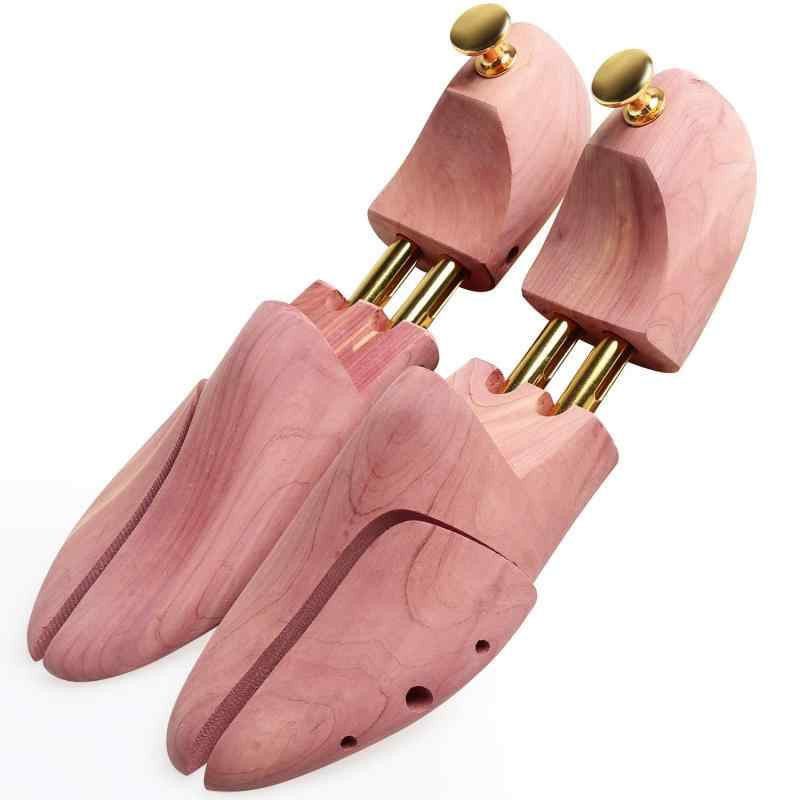 シューキーパー シューツリー ブラシ・ムートン靴磨きクロス付 レッドシダー23.5-29cm対応 木製 シワ伸ばし 型崩れ防止 脱臭 香り メンズ