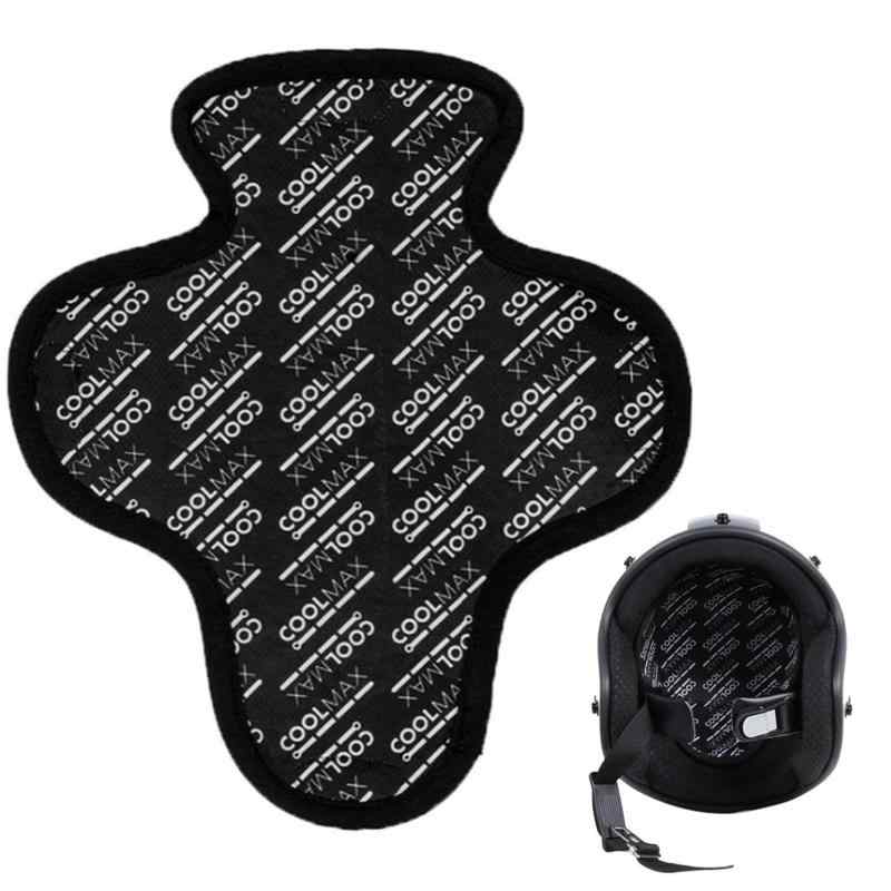 YFFSFDC ヘルメット インナー ライナー パッド COOLMAX素材 吸汗速乾 清潔 ヘルメット内装 メッシュ クッション 両面テープタイプのマジ