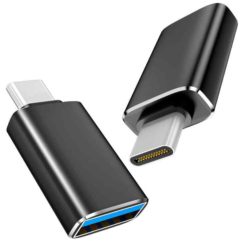 USB Type-C 変換アダプタ 4個セット タイプ C to USB 3.0 変換 OTG対応 高速データ転送 Type C USB-A 最大10Gbps 小型 MacBook Pro/Air/i