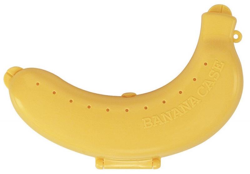 スケーター(Skater) 携帯用 バナナケース バナナまもるくん バナナ容器 イエロー BNCP1