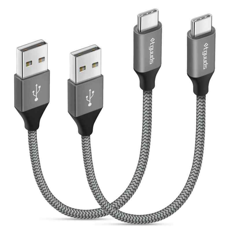 USB Type C ケーブル 急速充電 QC3.0 コード タイプc ケーブル 高速データ転送 cタイプ 高耐久ナイロン Switch、Xperia 、Galaxy S10 S9