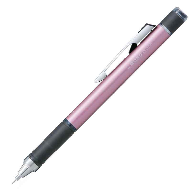 トンボ鉛筆 シャープペン MONO モノグラフ ラバーグリップ付 (ピンク)