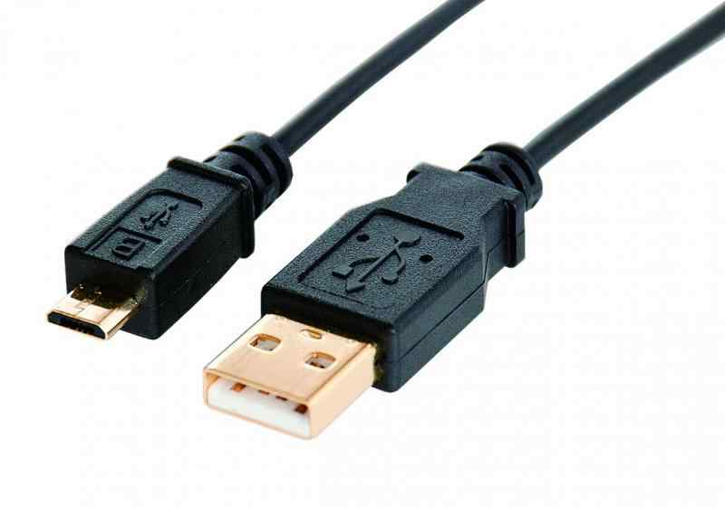 Digio2 スマートフォンデータ転送・充電 Micro-USBケーブル 1m ZUH-MR01BK