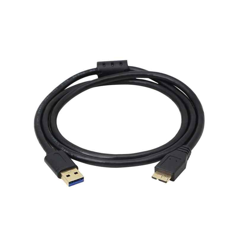 MicroBケ一ブル Micro B - USB 3.0 A,USB C to Micro USB 3.0充電 & 同期コーWD外付けハードドライブ ポータブルHDD/SSD データ ケーブル