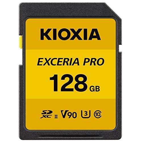 KIOXIA EXCERIA PRO SDXC UHS-II メモリカード 128G KSDXU-A128G