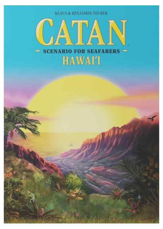 Catan Hawaii シナリオ拡張 戦略ボードゲーム アドベンチャーゲーム 大人と子供向けのファミリーゲーム 対象年齢10歳以上 3~6