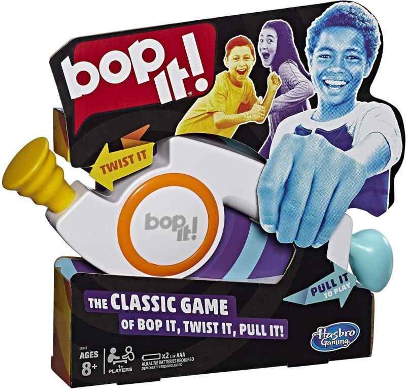 Hasbro Gaming(ハズブロゲーミング) Bop It(ボップイット) 8歳以上のお子様向け電子ゲーム。 (1パック)