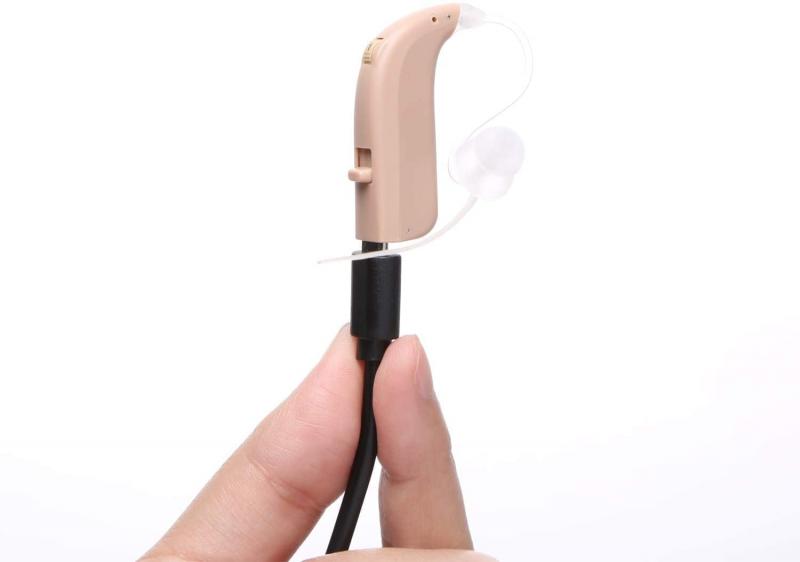 FIIL-C126集音器 耳掛け式 充電式 軽量 中度難聴者用 ノイズ抑え 高齢者 おすすめ 日本語取扱説明書付き 人気 音声拡張器 耳掛けタイプ