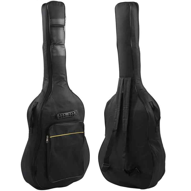 ギターケース 40 / 41インチ オックスフォードクロス製 アコースティックギター 防水 柔らかい ケース フォークギターバッグ リュック型