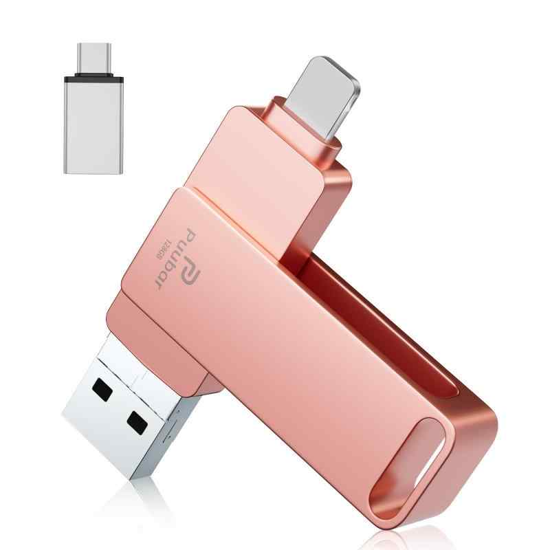 USBメモリー (128GB, ピンク)