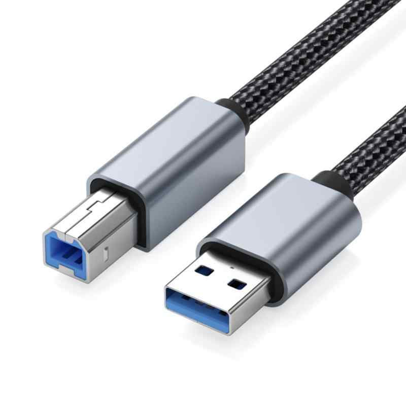 USB プリンターケーブル LpoieJun USB2.0ケーブル タイプAオス - タイプBオス 480Mbps高速データ転送 Canon、エプソン、ブラザー などの