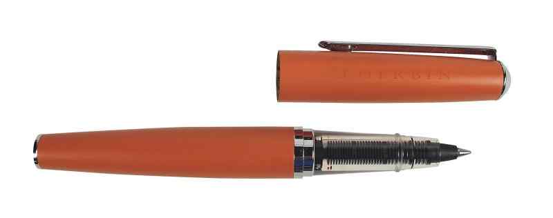 エルバン ボールペン カートリッジインク用 ブラス オレンジ ペン先0.5mm カートリッジインク1本付き(色:ナイトブルー)HERBIN hb21657