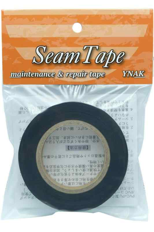 YNAK テント タープ フライ シート 適合 補修 リペア メンテナンス 用 防水 対策 強力 シームテープ アイロン圧着 説明書付き ブラック (
