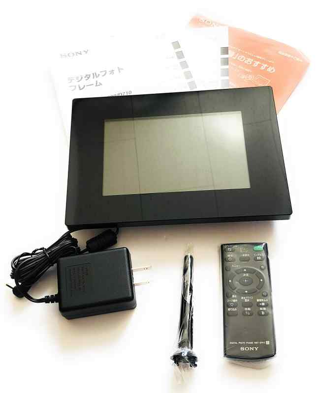 ソニー SONY デジタルフォトフレーム S-Frame D720 7.0型 内蔵メモリー2GB ブラック DPF-D720/B