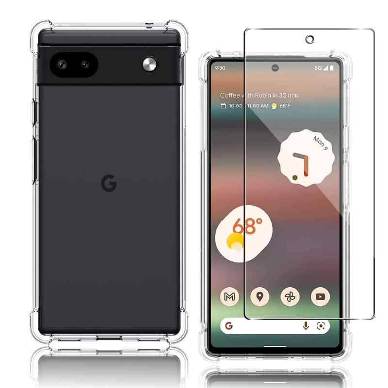Wekrsu-携帯電話・スマートフォンアクセサリ-ケース・カバー (Google Pixel 6A フィルム付き)
