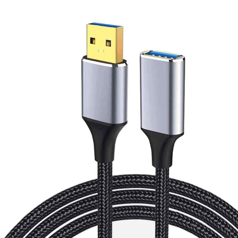 USB 延長ケーブル USB3.0 延長ケーブル 5Gbps高速データ転送 タイプAオス - タイプAメス USB 延長コード (0.5m)