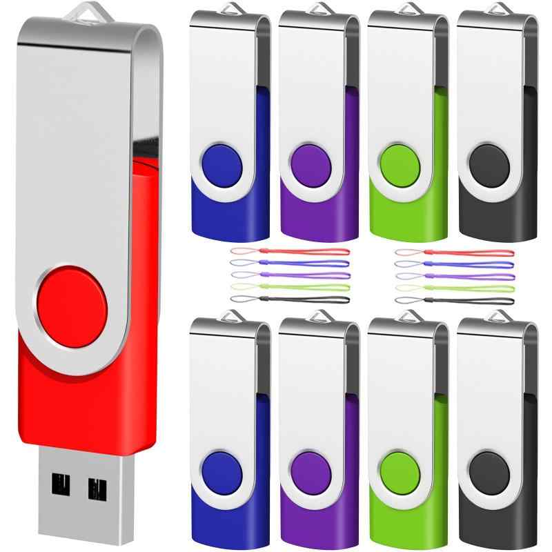 EASTBULL USBメモリ … (8GB, 10個セット5色)
