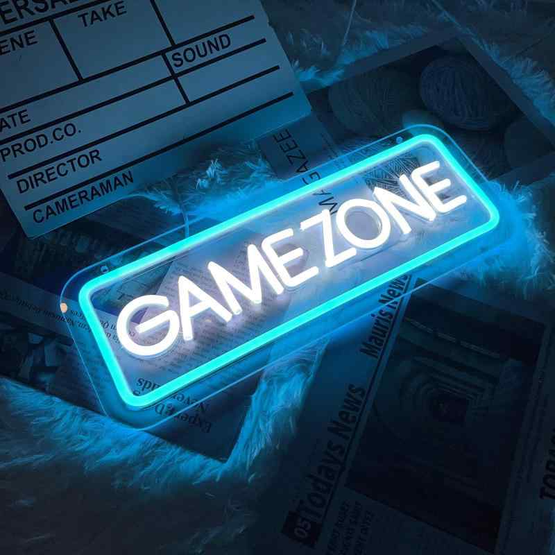 ゲームネオンサイン (GAME ZONE)