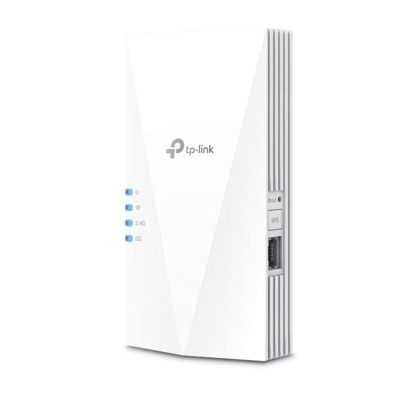 TP-Link WIFI 中継器 WiFi6 無線LAN 1201Mbps (5GHz) + 574Mbps (2.4GHz) 11ax APモード ギガ有線LANポート RE605X/A (内蔵アンテナタイ