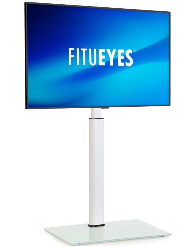 FITUEYES テレビスタンド 32〜60インチ対応 壁寄せテレビスタンド AVアクセサリ 高さ調節可能 ラック回転可能 (2.白)