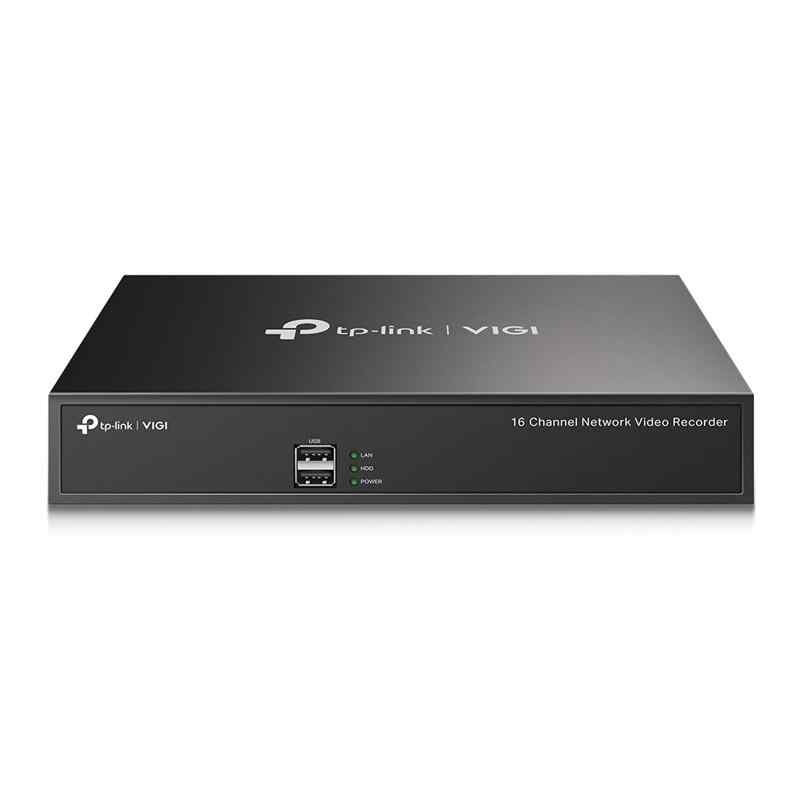 TP-Link VIGI 16チャンネル ネットワーク ビデオ レコーダー スマートフォン アプリ 対応 監視システム H.265+ 80Mbps ONVIF 準拠 メーカ