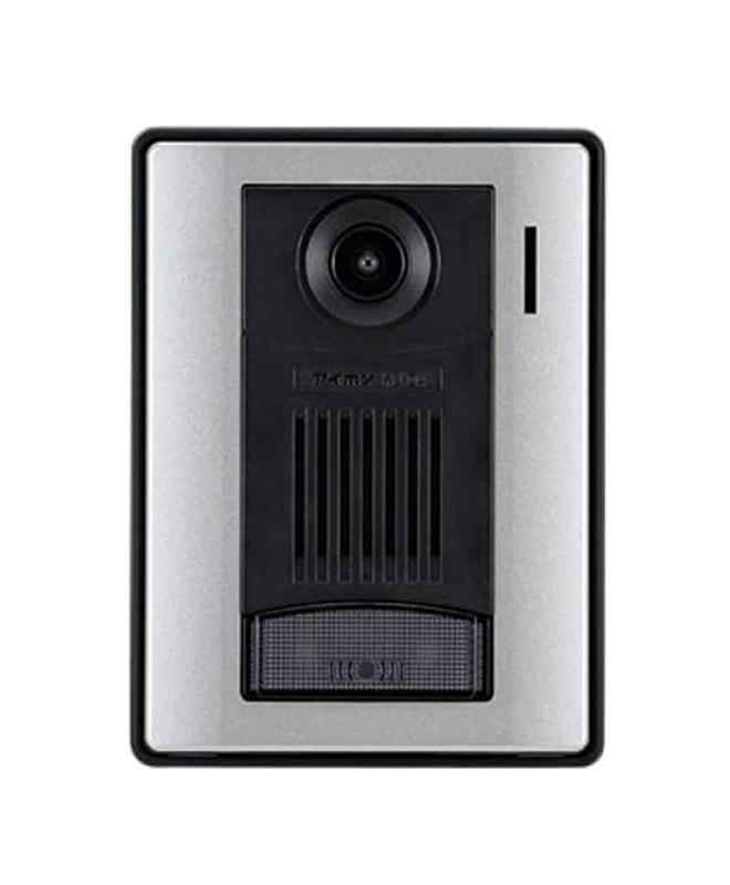 アイホン インターホン ドアホン 玄関子機 カメラ付 自動交互通話 壁取付 防塵 防まつ IP54相当 SDカード対応 黒 2.75×9.7×12.9cm WJ-D